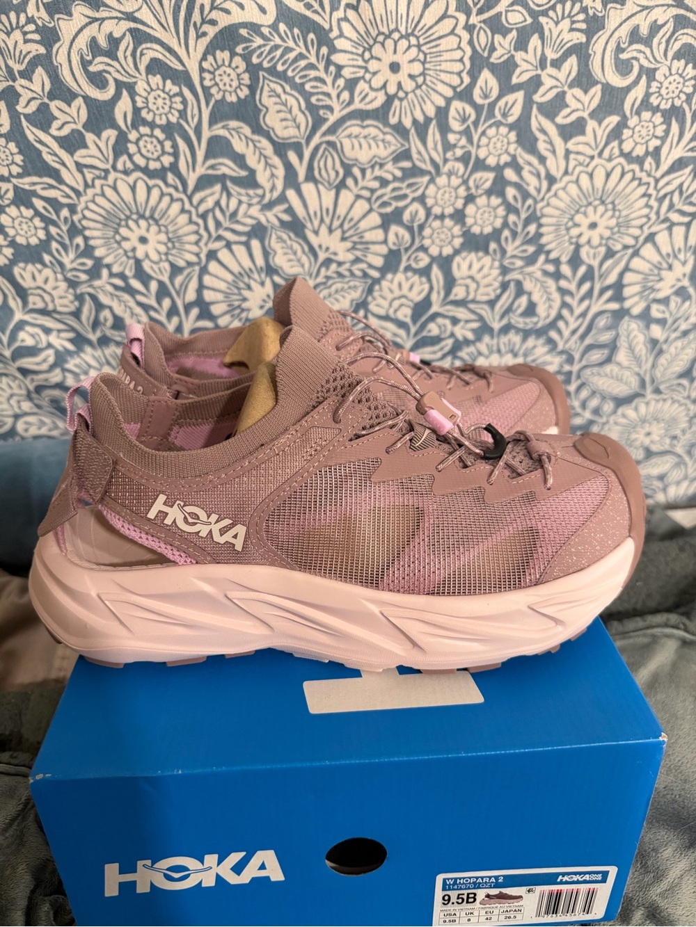 HOKA® Hopara 2 Sneakers Women’s Size 9.5 EU42 UK8 NIB Quartzite Cosmic Pearl - Picture 7 of 10